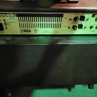 Acoustic A1000 2-Channel 100-Watt Stereo 2x8" Acoustic Instrument Amplifier - Local pickup only! image 2