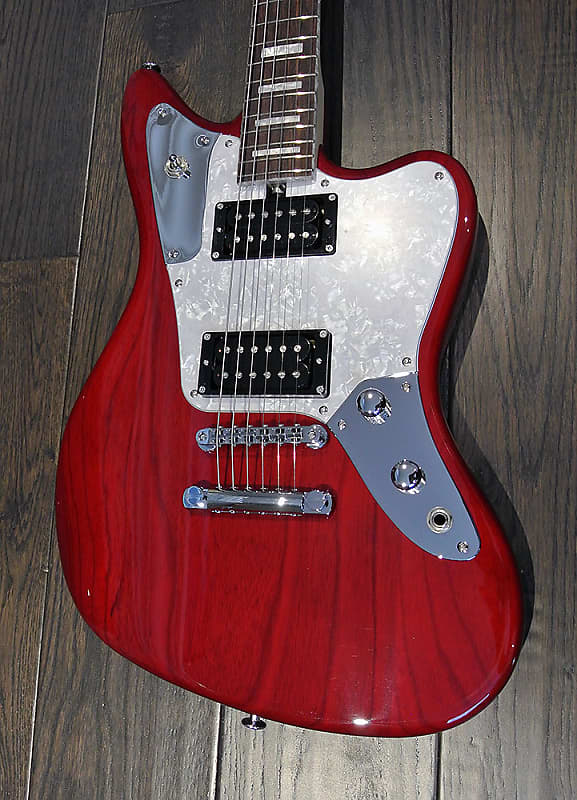 Bacchus Craft Japan Series - Windy Ash - Electric Guitar - Transparent Red - Clearance - Last One image 1