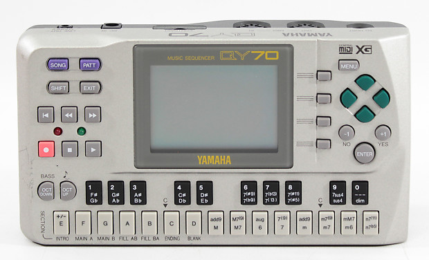 Yamaha QY70 Sequencer GM Tone Generator