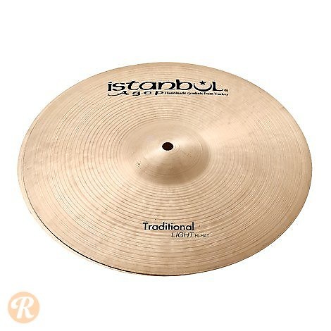 Istanbul Agop 15" Traditional Light Hi-Hat (Top) image 1