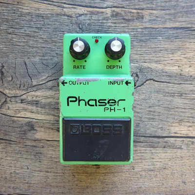 Boss PH-1 Phaser 1979 Silver Screw Long Dash Skeleton Clear Switch Made In Japan MIJ Vintage #7800 for sale