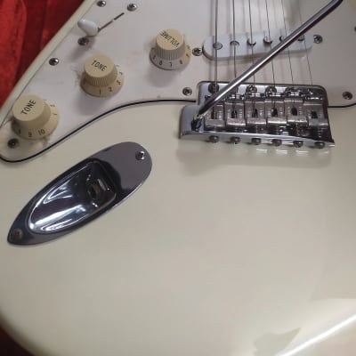 Fender 1997 Jimi Hendrix Tribute Stratocaster USA - Olympic White image 10