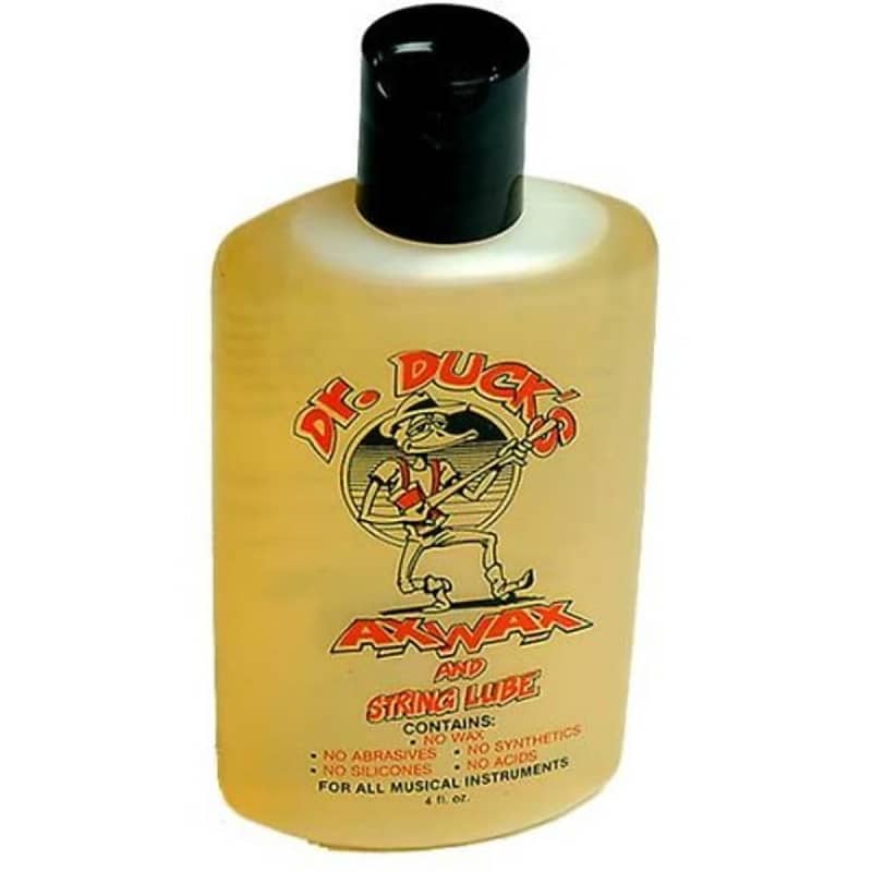 Dr Duck's Ax Wax - Guitar Cleaner and String Lube image 1
