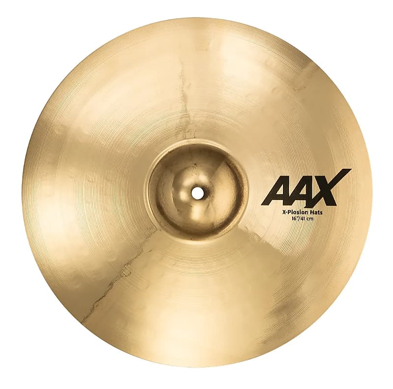 Sabian 16" AAX X-Plosion Hi-Hat Cymbals (Pair) image 1