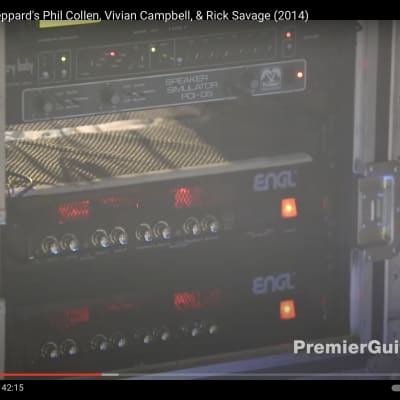 ENGL Vivian Campbell's, Def Leppard E850/100 Tube All Valve Power Amp (VC #5020) 2008 image 6