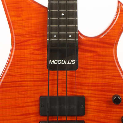 Modulus Quantum 4 Turbo Bass Orange Crush with 2Tek Bridge image 15