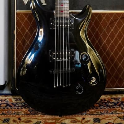 O3 Custom Guitars  ( SÔBER) Bernardini  Custom “ PRS Réplica “ Red Mirror Birds  Black image 4