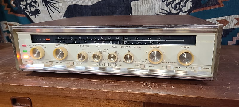 Fully Restored Sherwood S-7700 All Tube Stereo 36WPC AM/FM/MPX Receivier image 1
