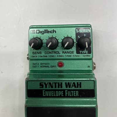 Digitech XSW X-Series Synth Wah Auto Envelope Filter Guitar Effect Pedal image 2
