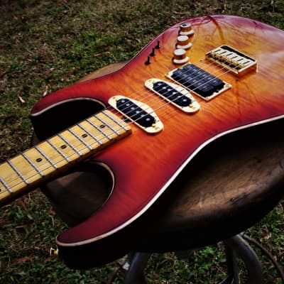 Carruthers Super Strat. Custom Stratocaster 1985. One of a kind. Hand-built by John Carruthers SOCAL image 14