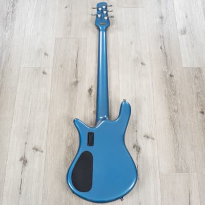 Spector Euro 5 Classic 5-String Bass, Rosewood Fretboard, Solid Metallic Blue Gloss image 6