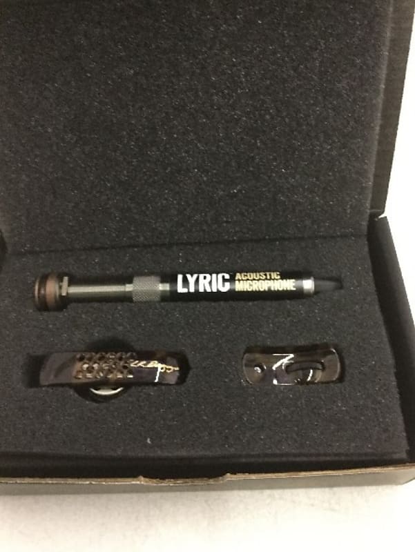 LR Baggs Lyric Acoustic Guitar Microphone with Preamp Reverb