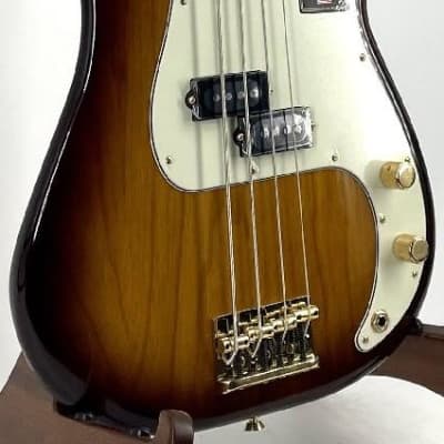 Fender 75th Anniversary Commemorative Precision Bass 2-Color Bourbon Burst Ser# US21006281 image 2