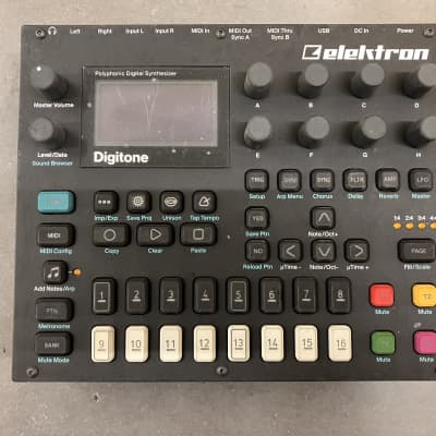 Elektron Digitone - 8 Voice Polyphonic Digital Synthesizer 2019 - Black