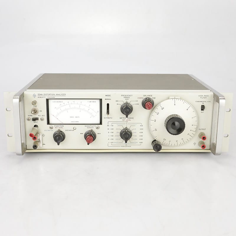 Hewlett-Packard 334A Distortion Analyzer #38128 | Reverb