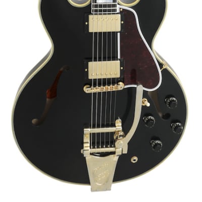 Gibson Custom Shop 1959 ES-355 Reissue Bigsby Ultra Light Murphy Aged Ebony image 2