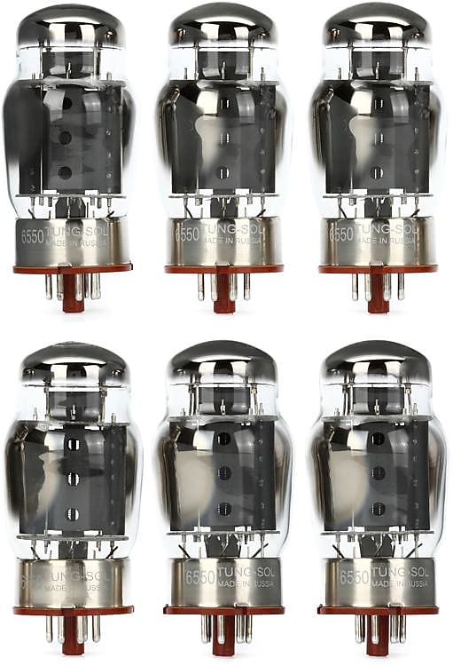 Tung-Sol 6550 Power Tubes - Matched Sextet (2-pack) Bundle image 1