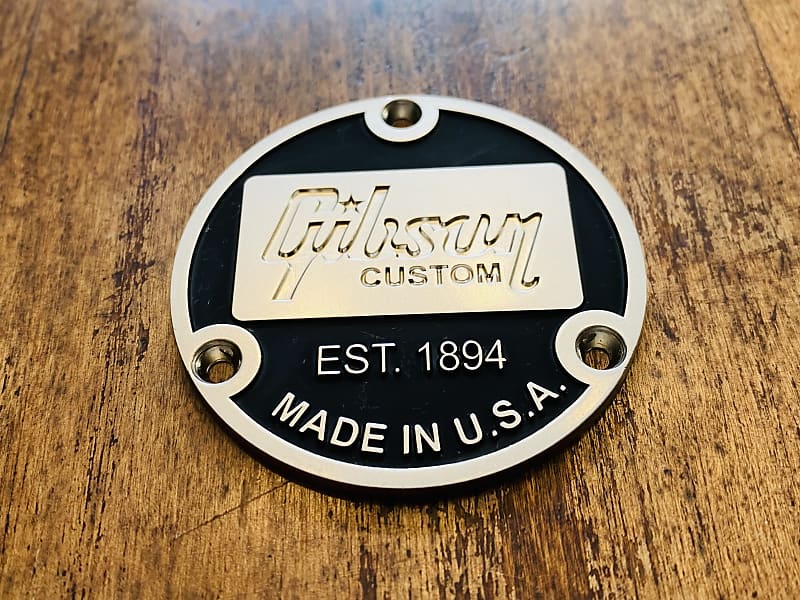 Gibson Custom Shop Toggle Switch Back Plate Authentic | Reverb