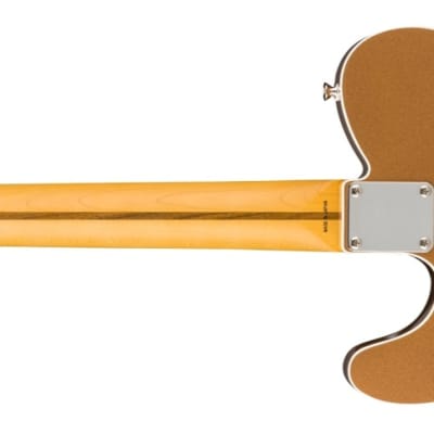 Fender JV Modified '60s Custom Telecaster, Firemist Gold w/ Deluxe Gig Bag image 3
