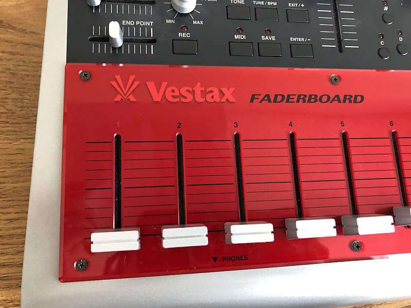 Vestax Faderboard - Rare - Korg Electribe engine