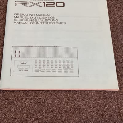 Yamaha RX120 Digital Rhythm Programmer Drum Machine 1989 Made in Japan image 12