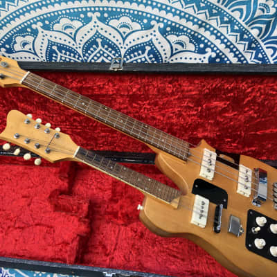 Vintage Carvin Double-neck Bass/Mandolin -A Supersonic Sixties Space Race with George & Jane Jetson image 12