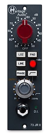 Heritage Audio 73Jr II 500 Series Class A Microphone Preamp image 1