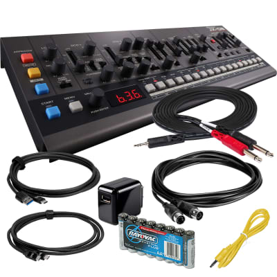 Roland Boutique JX-08 Synthesizer Module - Power & Cable Kit