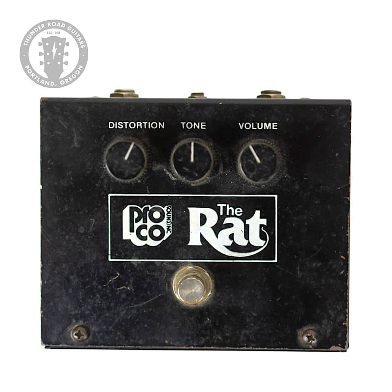 ギター Proco The RAT 1979 Large Box Big Box ProCo Big Box Rat V1 1979 - 1980 | Reverb Canada