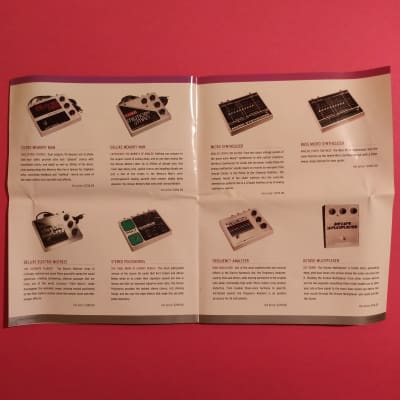Electro-Harmonix Mini Q-Tron w/wooden box, catalog, 3.5mm converter & sticker image 14