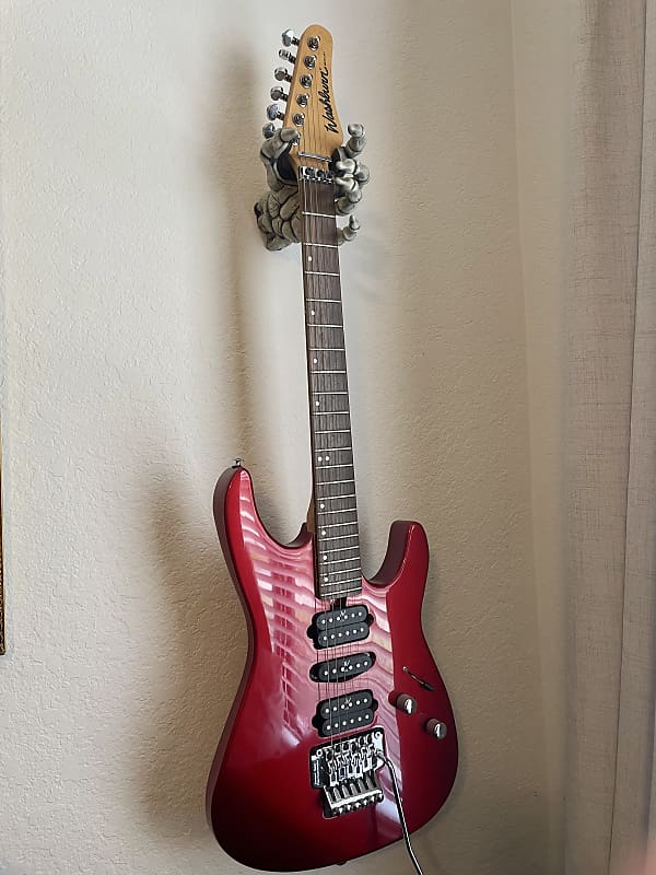Vintage Washburn Mercury Mid 1990's - Red | Reverb