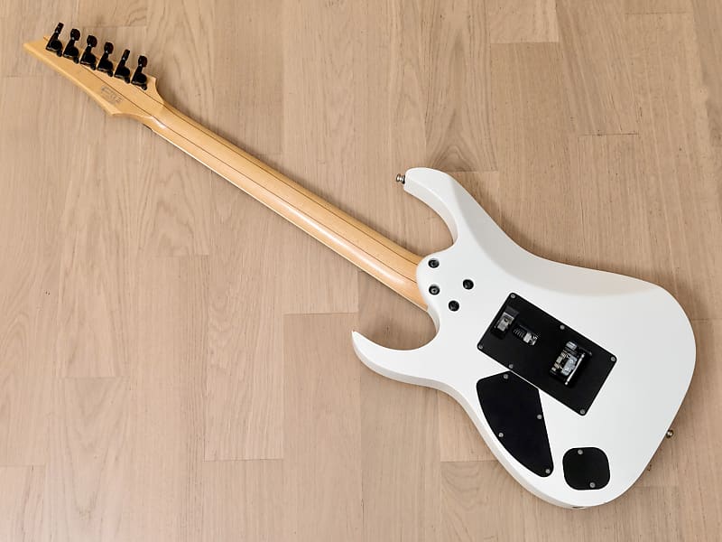 2011 Ibanez Prestige RG2570MZ HSH White w/ Maple Fretboard