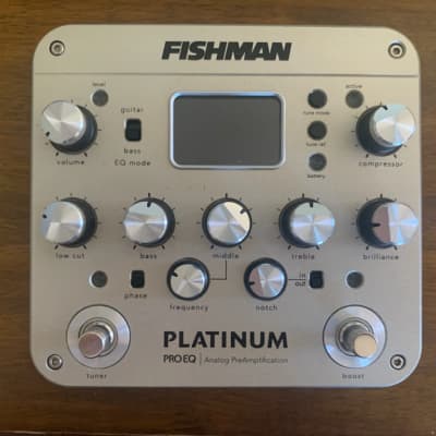 Fishman Platinum Pro EQ Pedal | Reverb