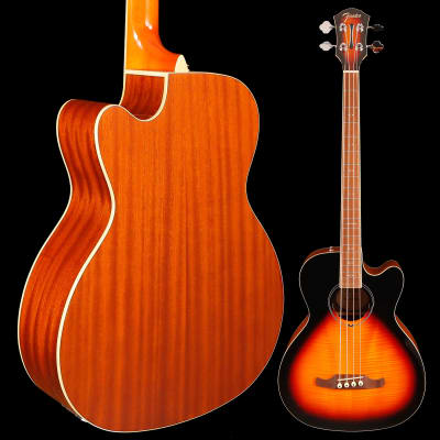 Fender FA-450CE Acoustic Bass, Laurel Fb, 3-Color Sunburst 5lbs