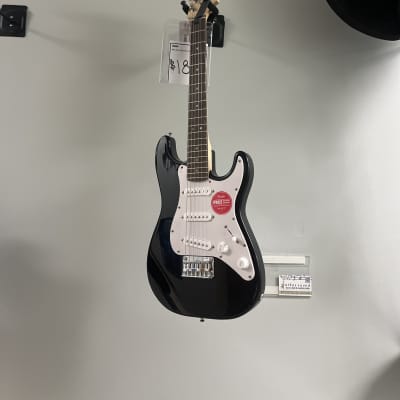 Squier Mini Stratocaster V2 with Laurel Fretboard 2018 - Present - Black image 3