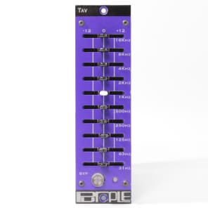 Purple Audio TAV 500 Series Graphic Inductor EQ Module