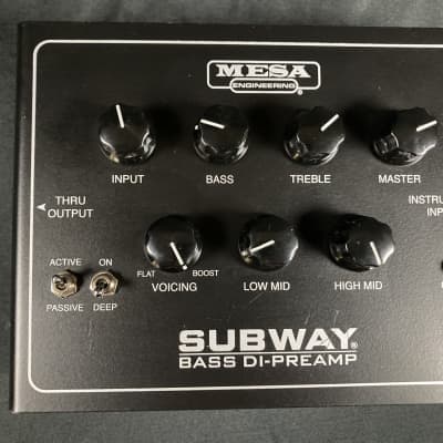 ベース Mesa Boogie SUBWAY BASS DI PREAMP MESA/Boogie®