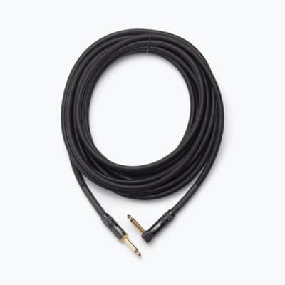 On-Stage - 25 ft Right Angle to Straight Braided Instrument Cables! TMP-OSPRO-ICR-25 *Make An Offer!* image 1