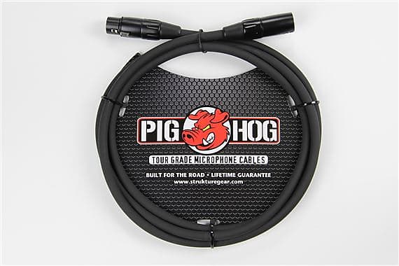 Pig Hog 8mm XLR Microphone Cable - 6 Feet image 1