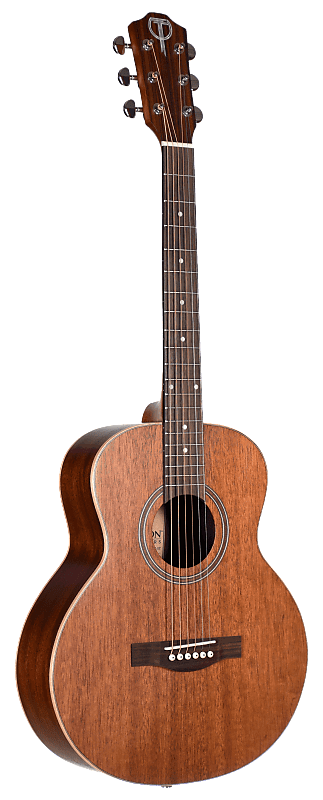 Teton STR103NT-OP 103 Series Jumbo 3/4 Size African Solid Mahogany 6-String Acoustic Guitar-Natural image 1