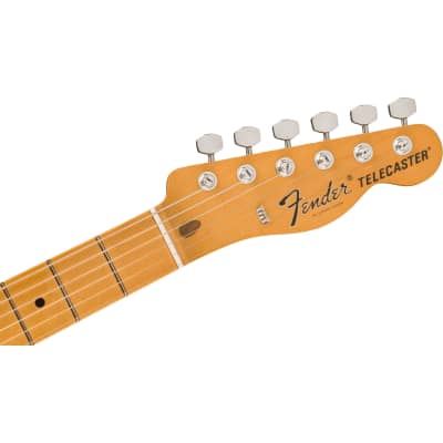 Fender Vintera II '60s Telecaster Thinline Maple Fingerboard Guitar - Black image 6