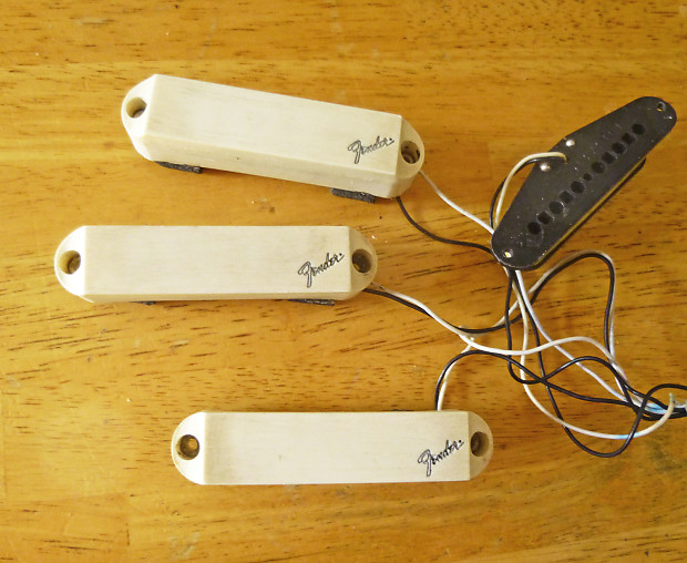 Vintage 1983 / 1984 Fender Stratocaster Elite pickups, Reverb