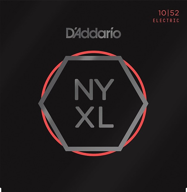 D'Addario NYXL1052 Nickel Wound Electric Guitar Strings, Light Top / Heavy Bottom Gauge image 1