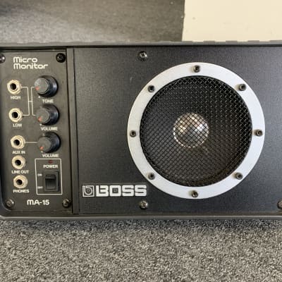 Boss MA-15 Micro Monitor Powered Speaker Vintage | Reverb