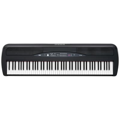 KORG SP-280 88-Key Digital Piano with Stand Regular Black