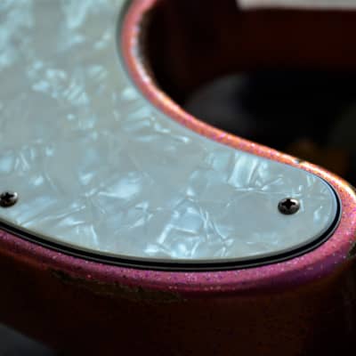 American Custom Fender Telecaster Relic Pink Sparkle CS Texas Specials image 15