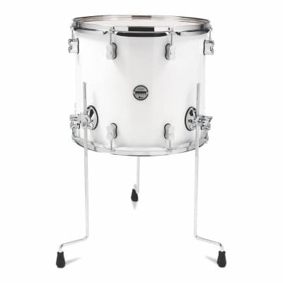PDP Concept Maple Floor Tom 18x16 Pearlescent White image 1