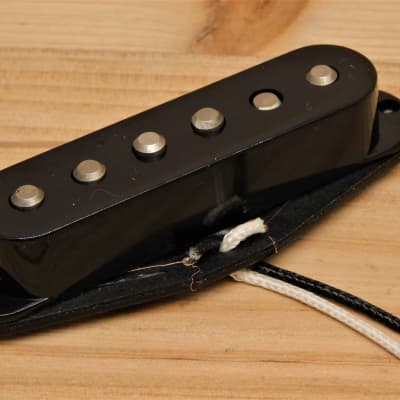Guitar Madness Premium Alnico II Black Stratocaster® Single Coil Neck For Fender image 2