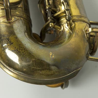 Vintage ~1949-1950 Buescher Big-B Aristocrat Alto Saxophone image 15