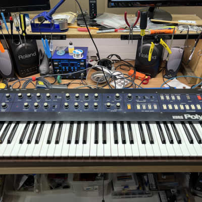 Korg PolySix 1980s - Navy Blue